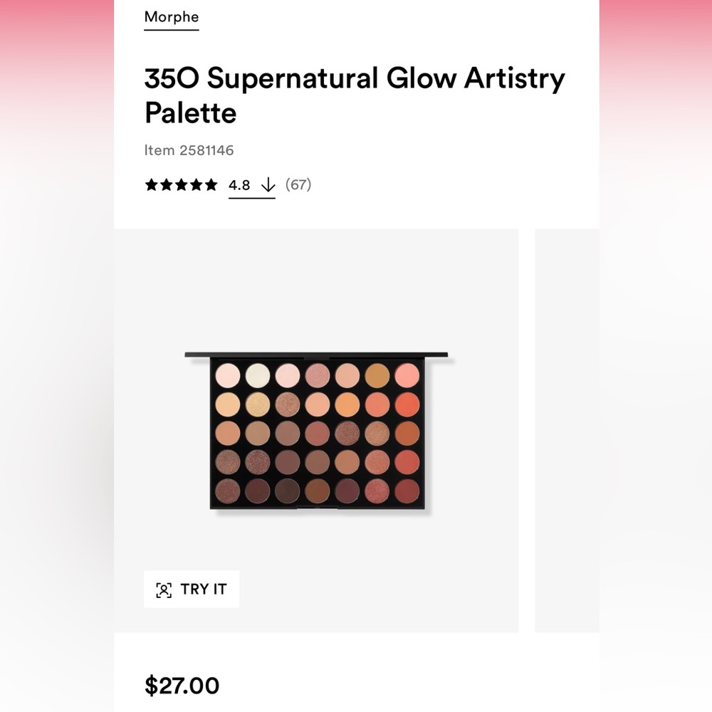 Morphe Makeup Palette - Picture 2 of 7